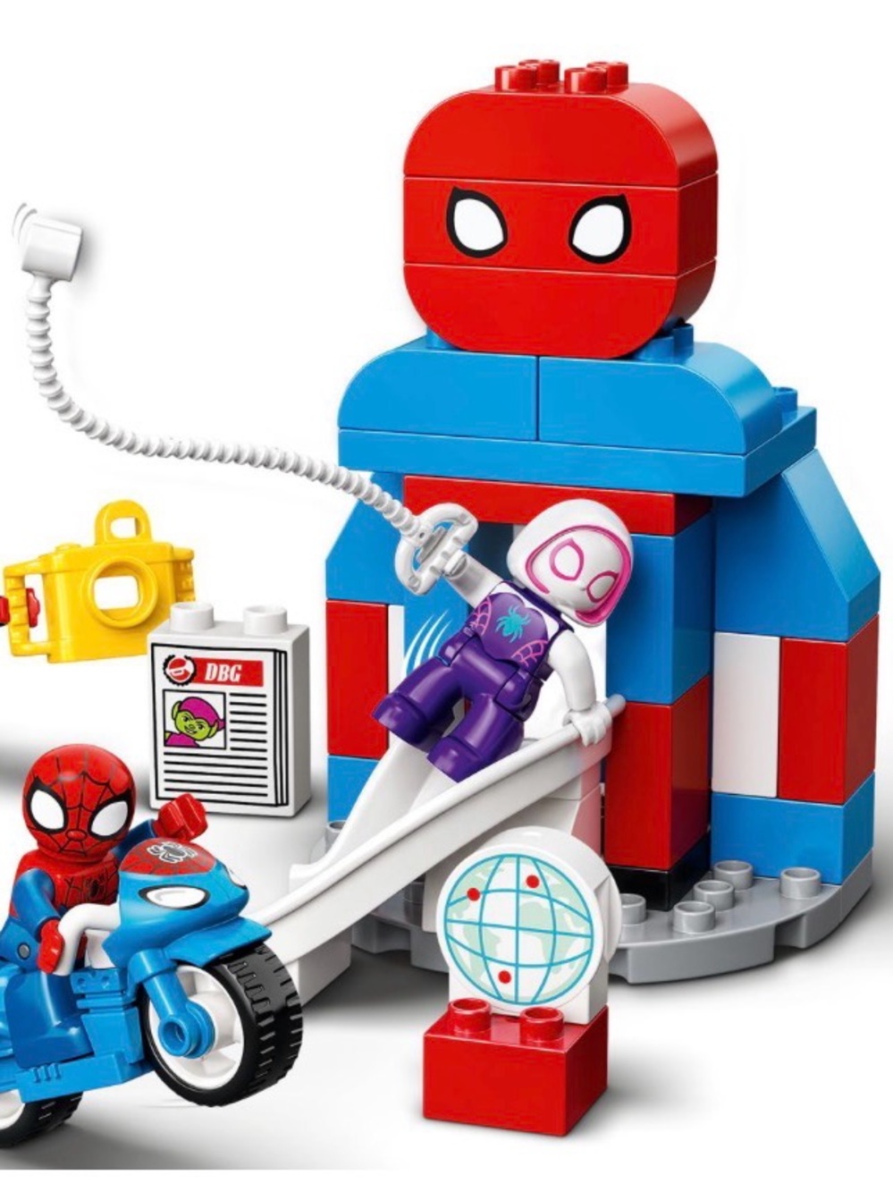 Retired - New & Sealed LEGO DUPLO: Marvel Spider-Man Headquarters Set 10940